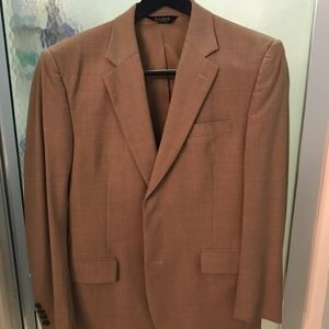 Jos A. Banks Traveler Mens Tan Wool Blazer